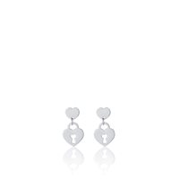 Orecchini Luca Barra Donna Love Is in Acciaio OK1043 - OK1043